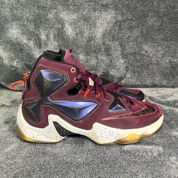Nike LeBron 13 Men’s 10 shoes 2015 Mulberry Basketball - Picture 3 of 10